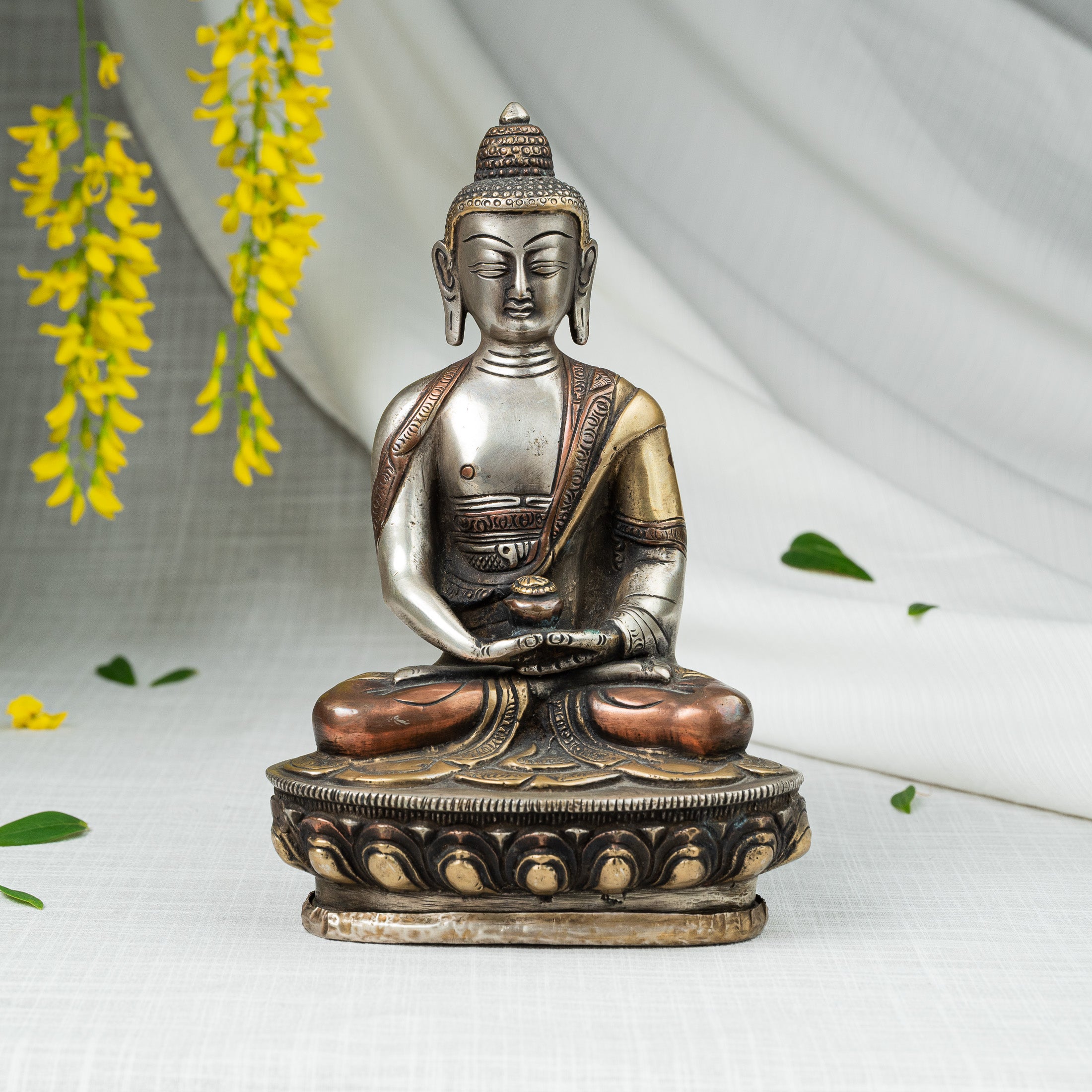 Front view of Buddha Statue