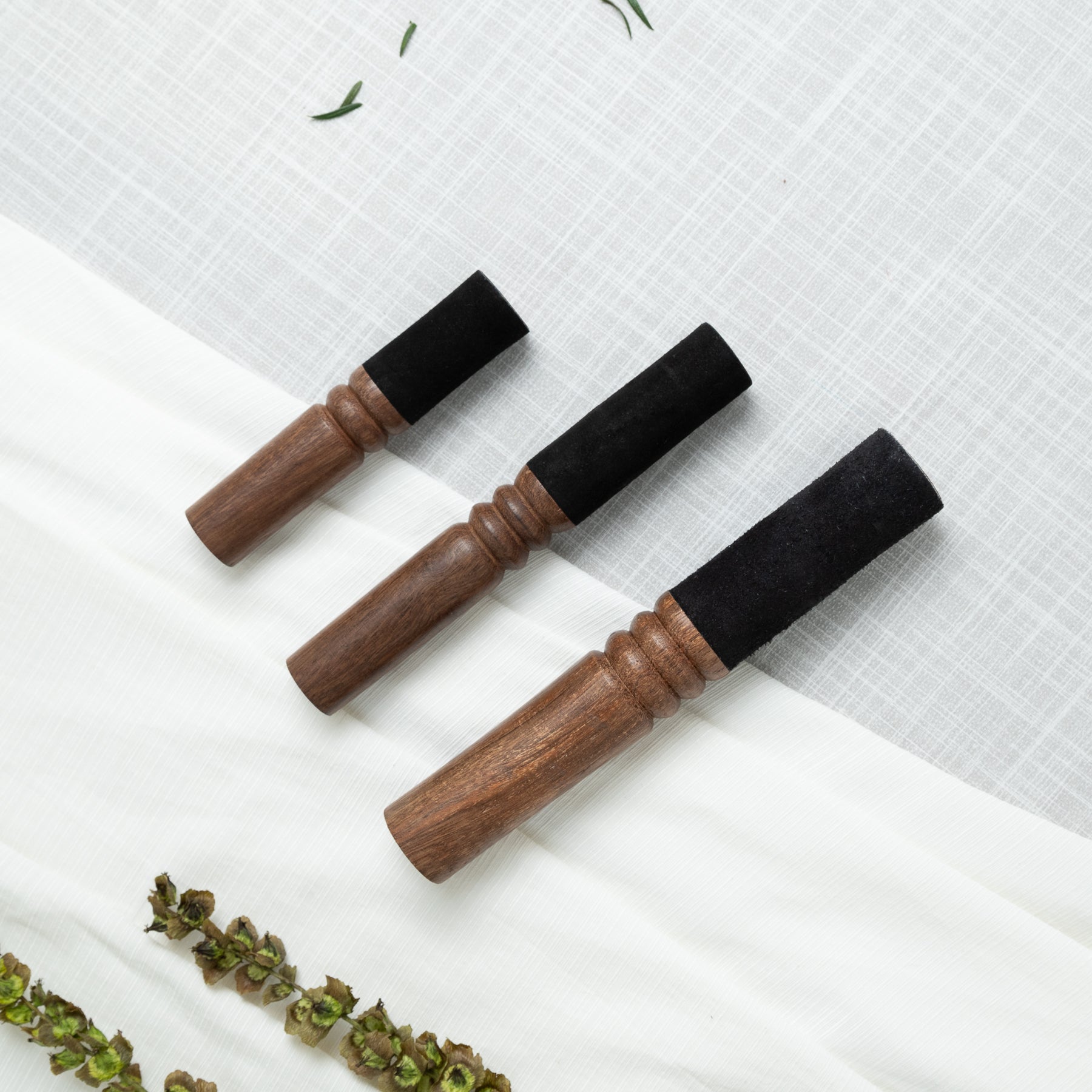 Køller i tre størrelser