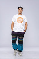 Man wearing Stack Harem Pants