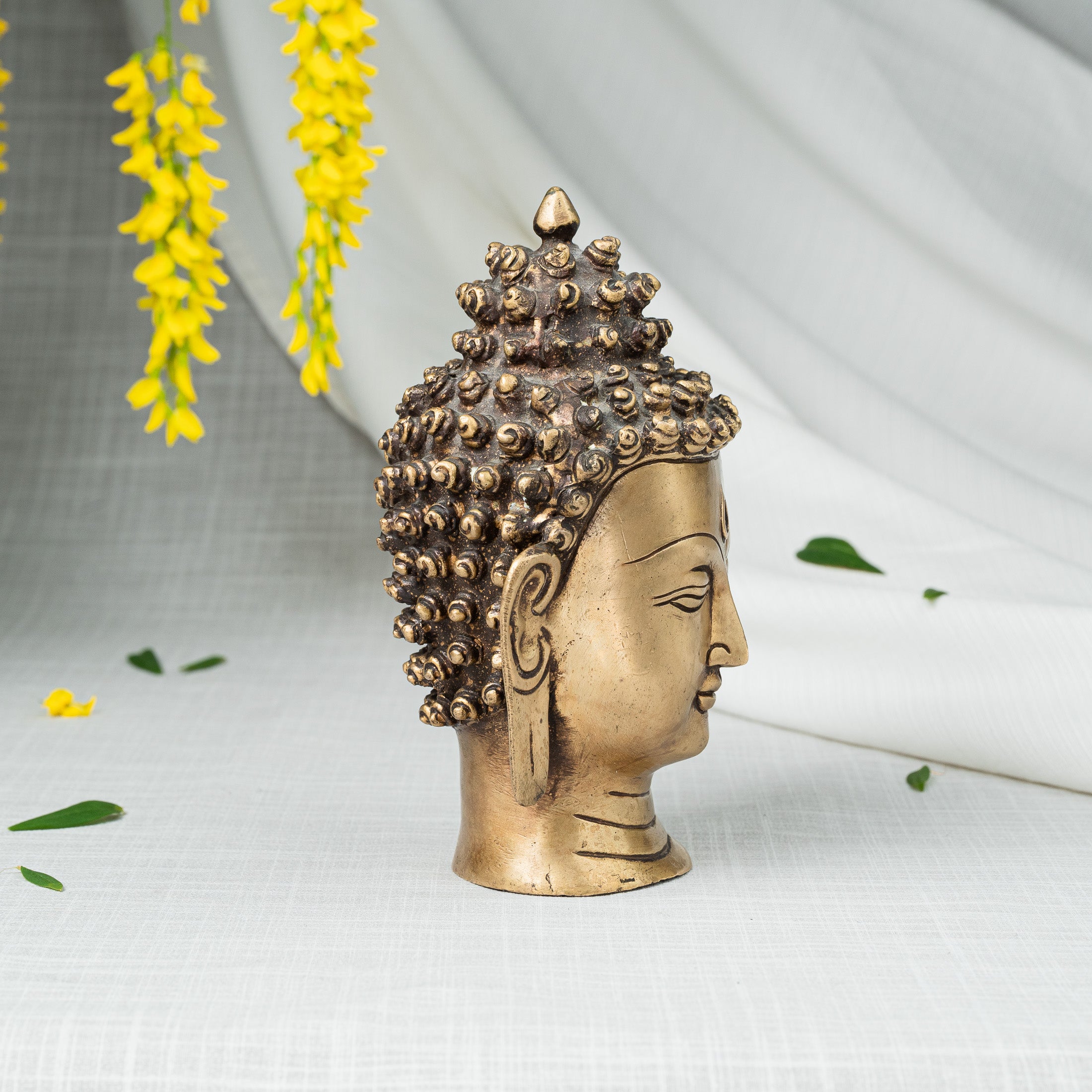 Side view of Buddha Head