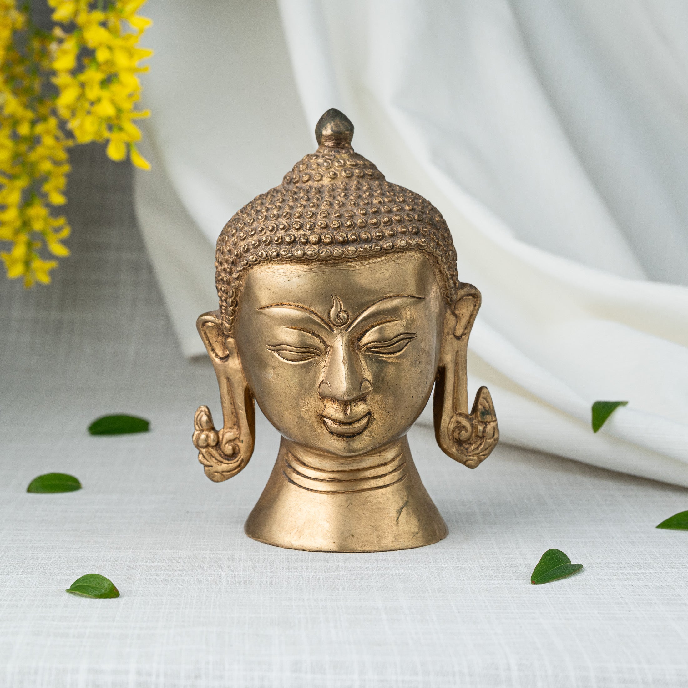 Front view of Buddha Head