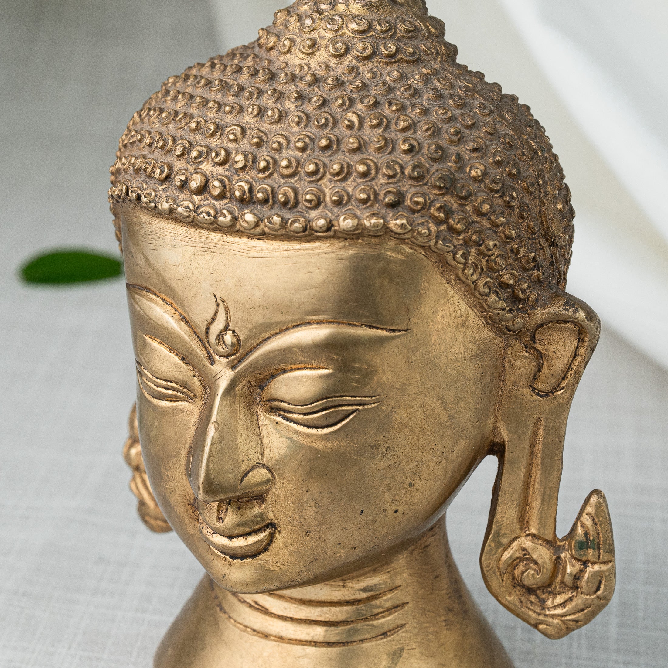 Close view of Buddha Head