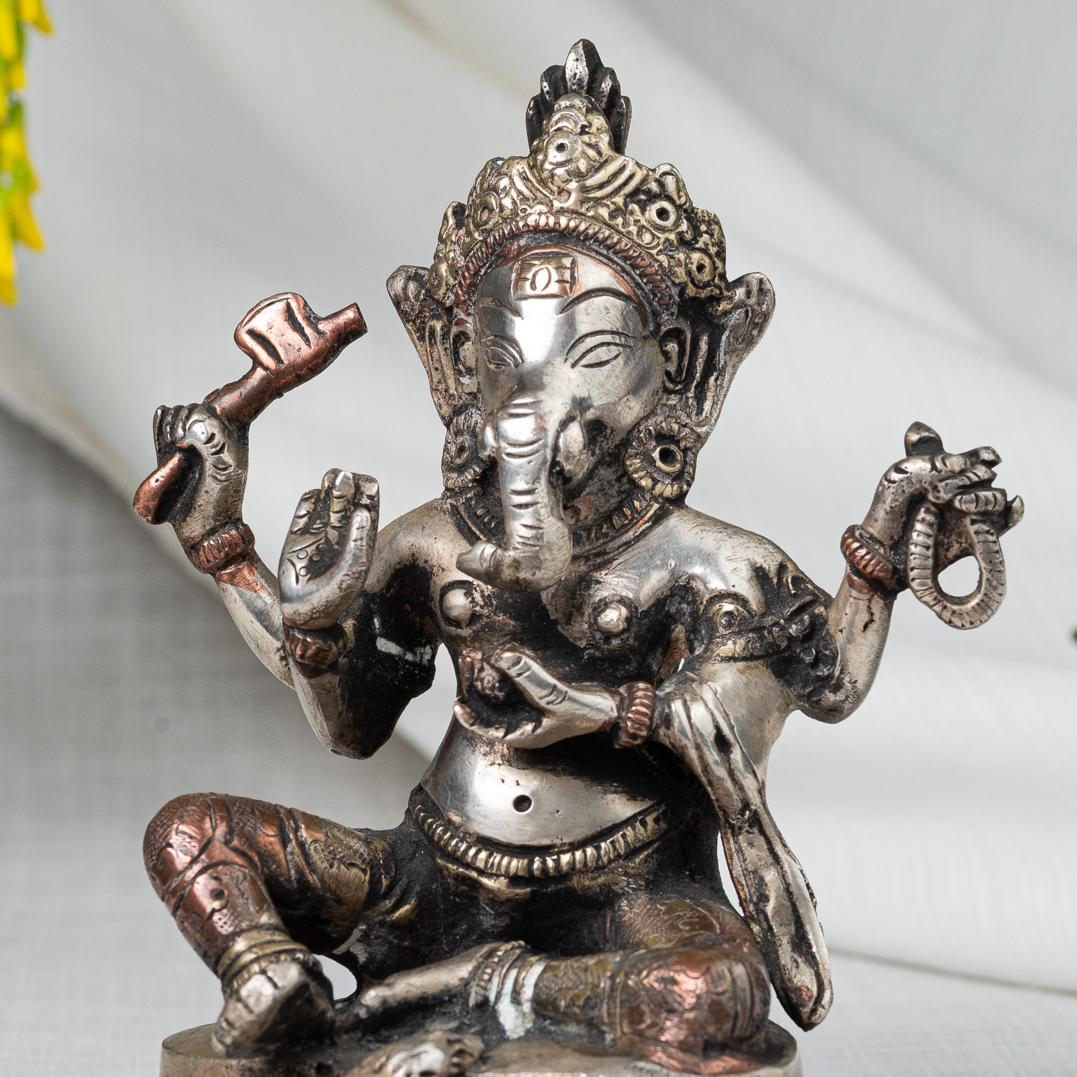 Close view of Ganesh Statue