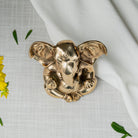 Set ovenfra af Ganeshfigur