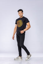 Black mandala t-shirt